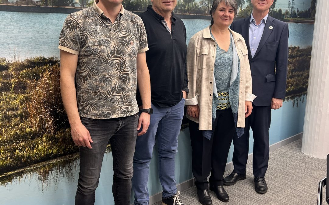 Visita de la Delegada del Gobierno a la Cataluña Central en Aigües Manresa